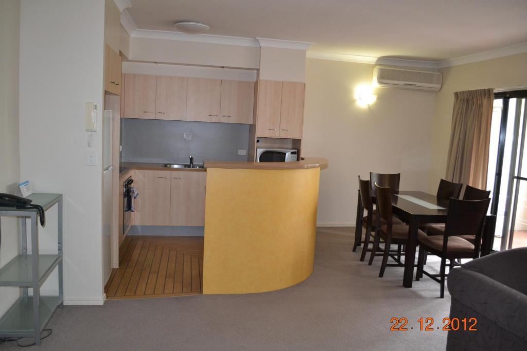 Spring Hill Central Apartments Brisbane Oda fotoğraf